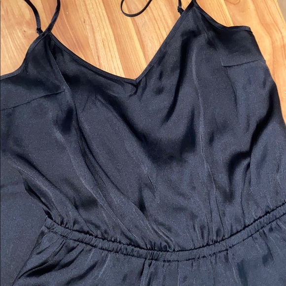 h&m silk jumpsuit